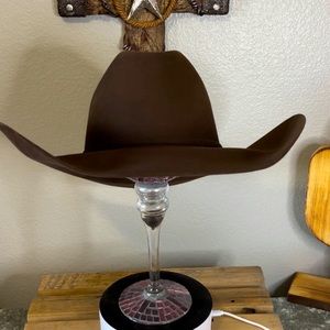 New 100X Pure Beaver American 🇺🇸 Hat Company Chocolate Western Cowboy Hat